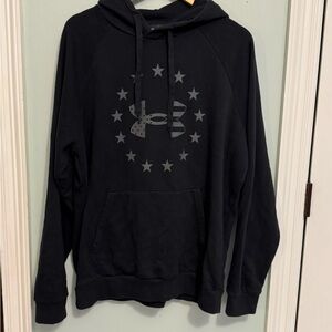 Under Armour Men's Dark Hoodie with Star Design